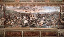 Haga click para ver la imagen ampliada stanze vaticane - the battle at pons milvius.jpg